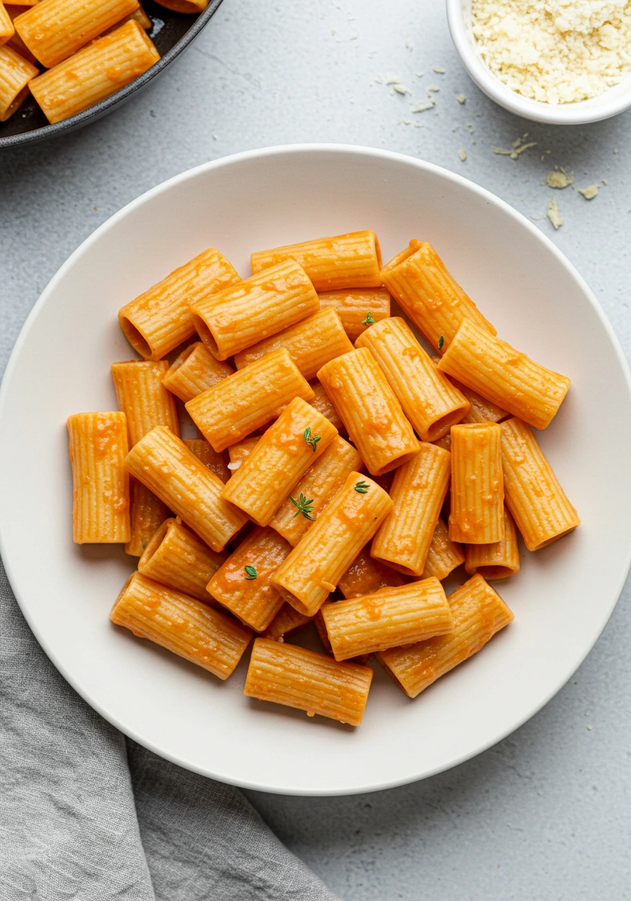 Easy Creamy Tomato Rigatoni - secondary view